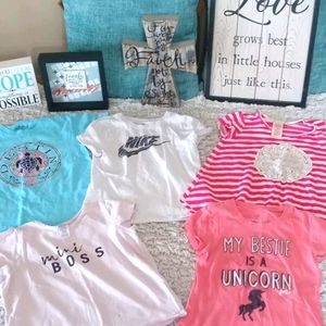 Little girls T-shirt bundle